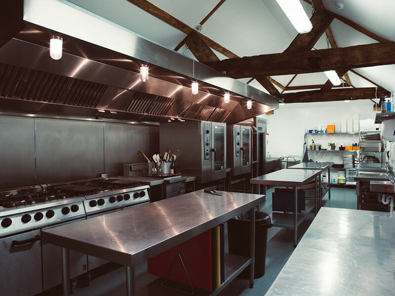 Commercial kitchen installation Sussex