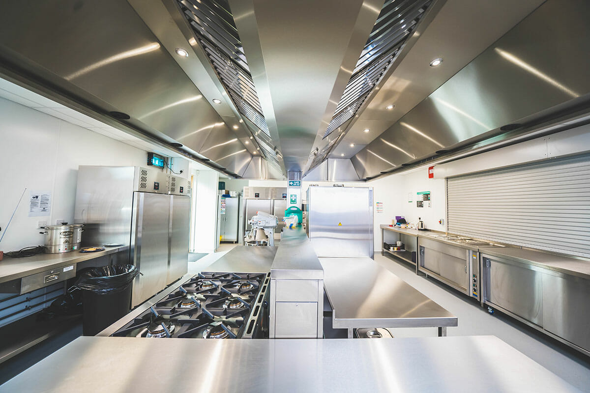 Commercial kitchen refurb