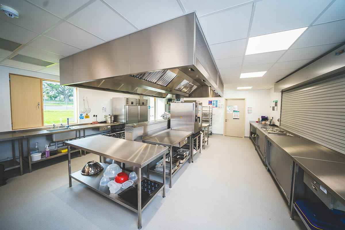 Commercial kitchen refurbishment